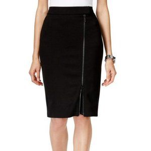 Michael Kors Front Zip Pencil Skirt